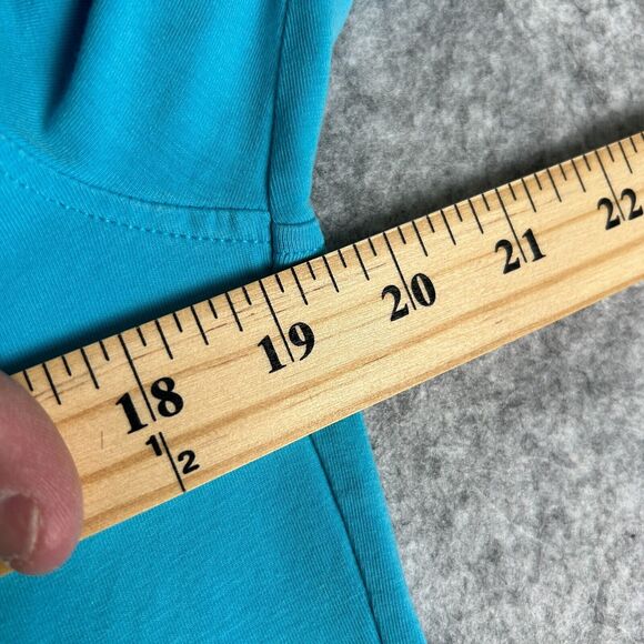 Lululemon Mens Size MEDIUM Polo Blue - Picture 6 of 6